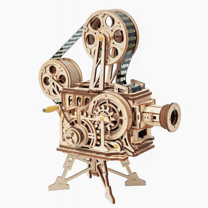 Robotime, Houten Puzzel 3D Vitascope/Movieprojector, Lk601, 25,5X13,3X22,3Cm
