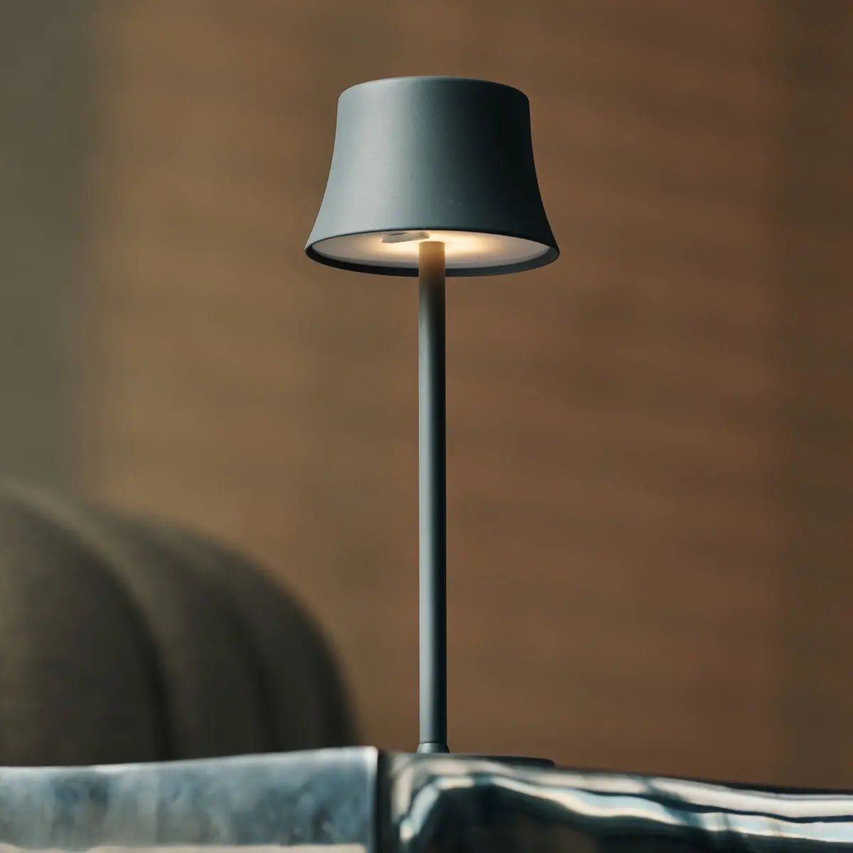 De Pijp Mini Mouse Grey Rechargeable Table Lamp