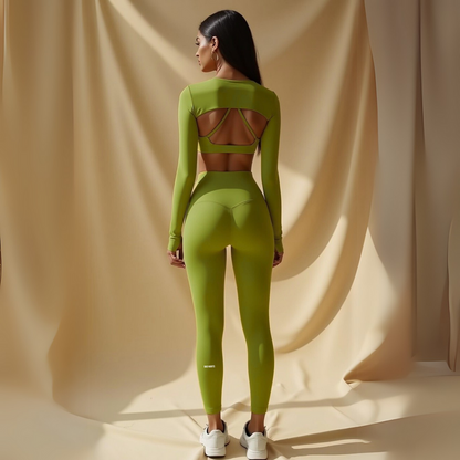 2-In-1 Longsleeve Top Groen