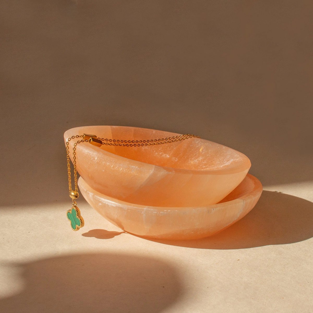 Selenite Ovale Kom