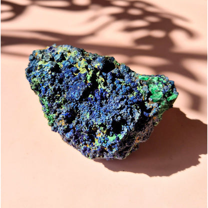 Xl Druzy Zeldzame Azuriet-Malachiet Ruwe Schitterende Edelsteen #9 424Gram – Sprankelende Natuurlijke Kracht