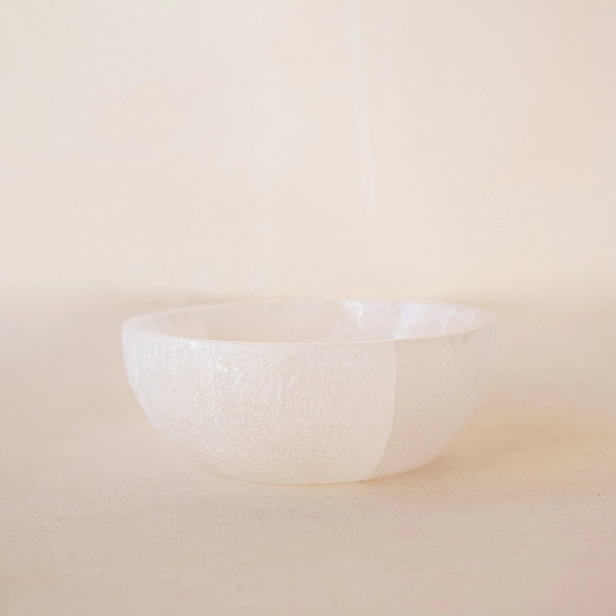 Selenite Kom Wit