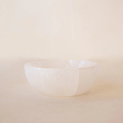 Selenite Kom Wit