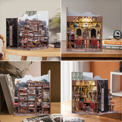 Cutebee, Diy Booknook, Twilight Of The Warriors: Walled In, Dcz01, 18X11X23Cm