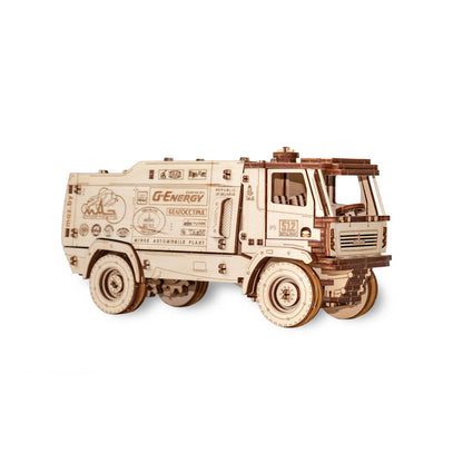 Eco Wood Art (Ewa) 3D Mechanische Puzzel, Truck Maz-5309Rr, 686, 35,2X13,1X16,7Cm