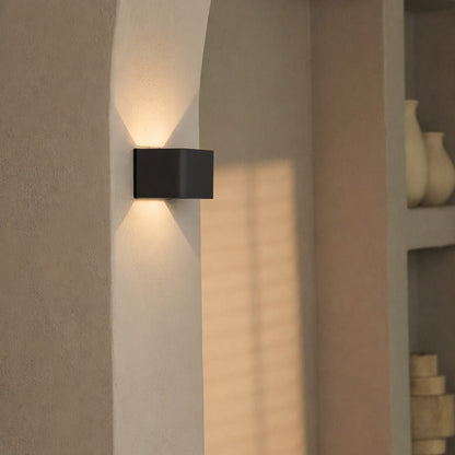 Tess Stone Grey Oplaadbare Wandlamp