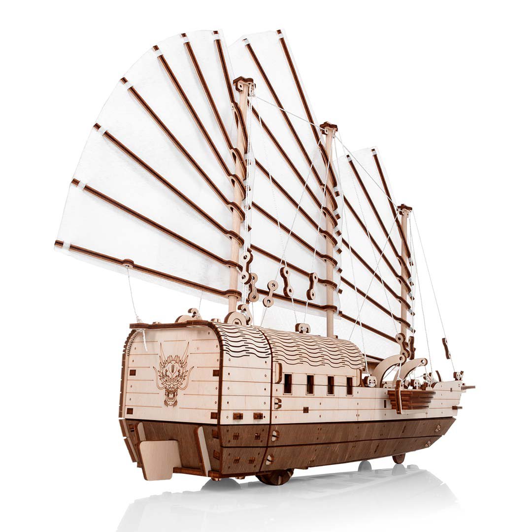 Eco Wood Art (Ewa) 3D Houten Puzzel Djong, 2925, 38,5X16,5X46,2Cm
