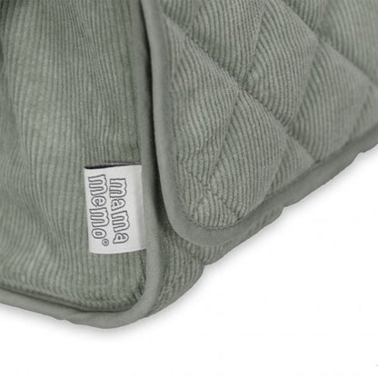 Poppen Verzorgingstas Corduroy Mint