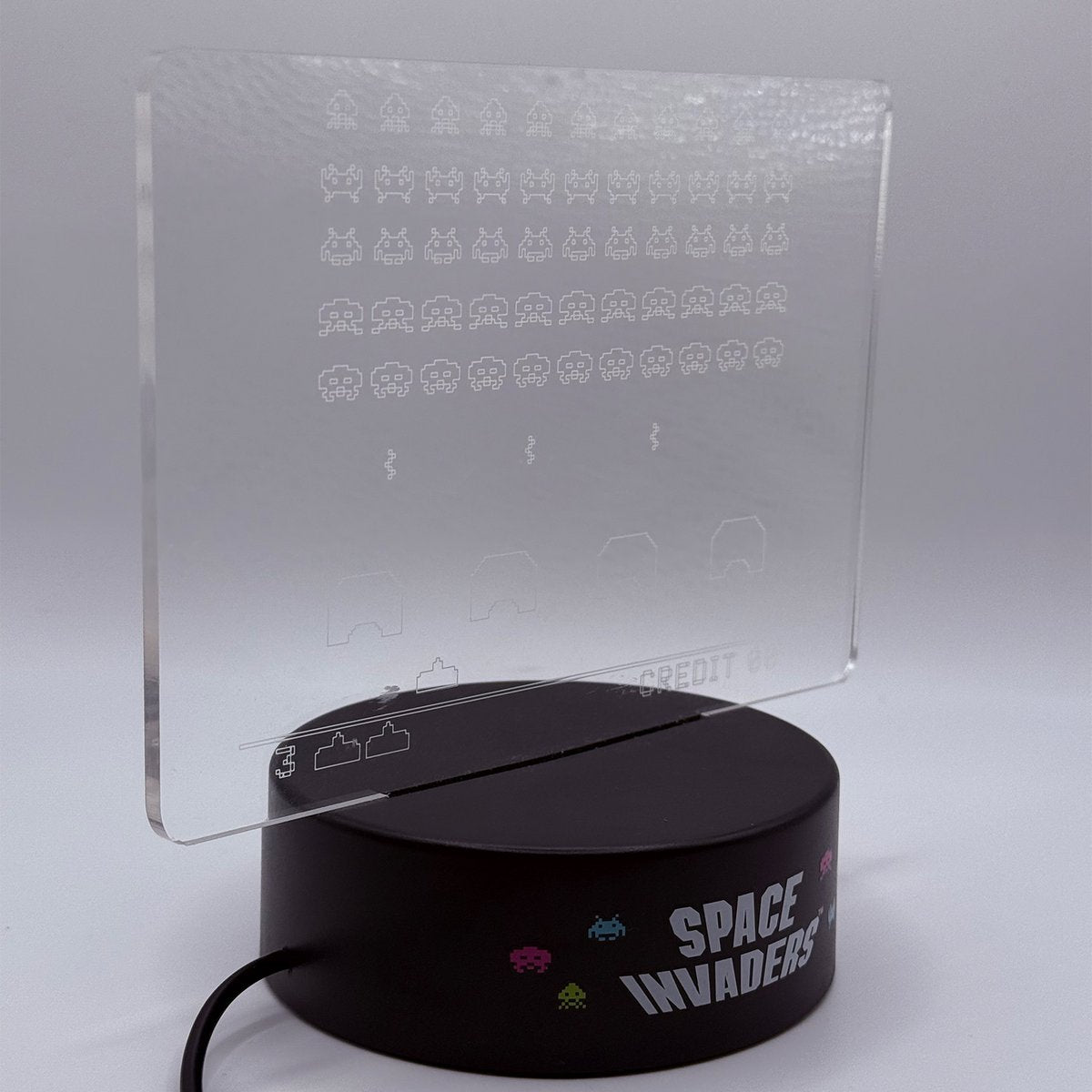 Space Invaders - Acryllamp
