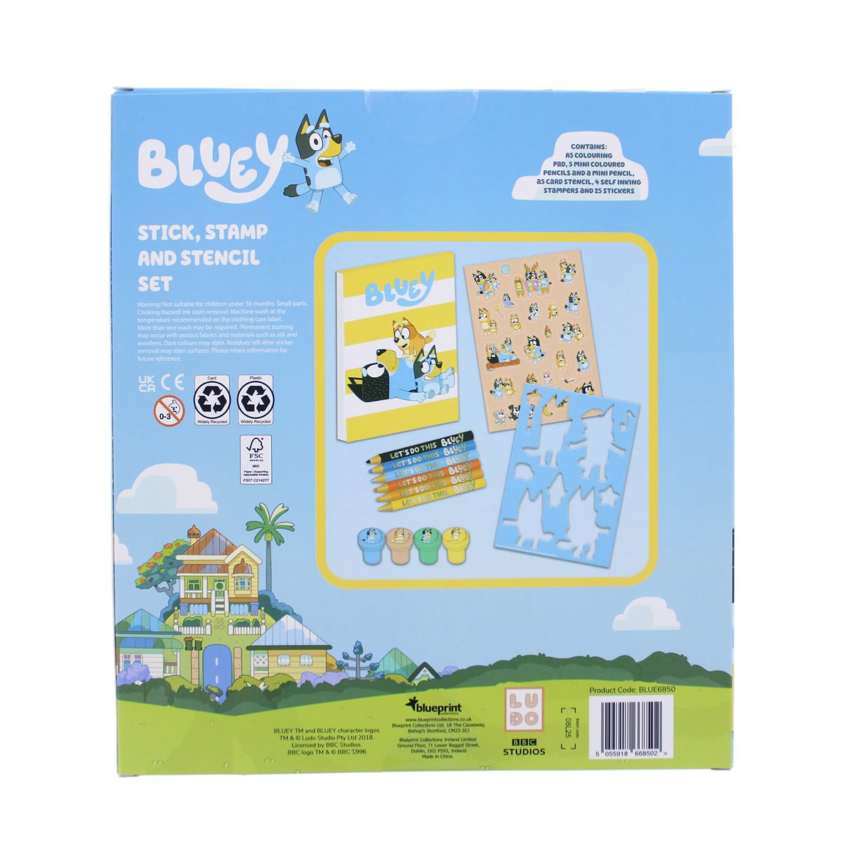 Bluey - Creatieve Schilderset 14-Delig