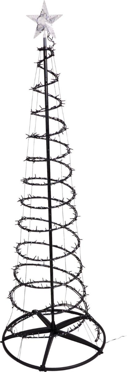 Kerstboom 180 Cm - Warm Wit - Waterval Effect