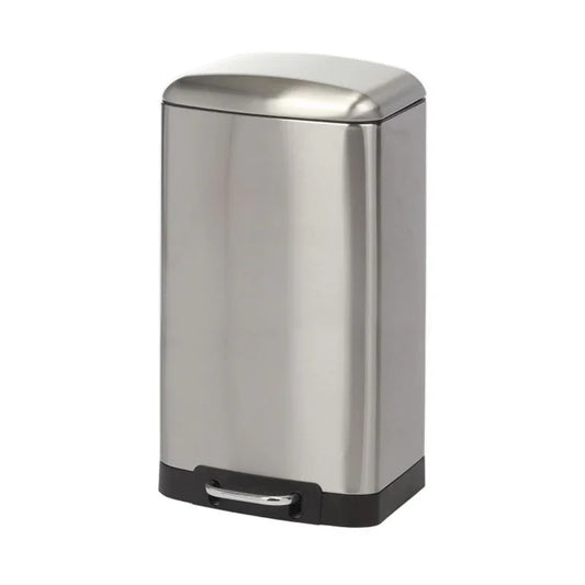 Duett Pedaalemmer - 30 Liter - Metaal - Chroom