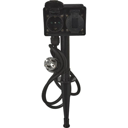 Fxcontrol Tuinstekkerdoos 4-Voudig - Buitencontactdoos 2+2-Voudig