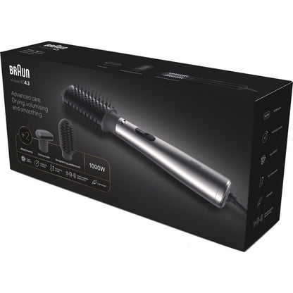 Braun As4.3 Bras430E F&Ouml;Hnborstel 1000W Zwart/Zilver