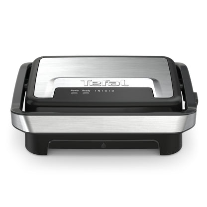 Tefal Gc270D Inicio Compact Contactgrill Zwart/Rvs