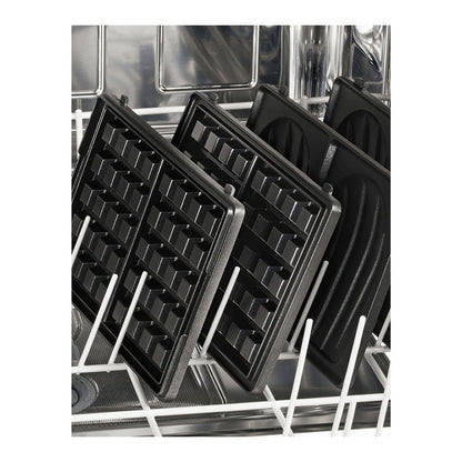 Tefal Sw852D Snack Collection Wafelijzer Zwart/Rvs