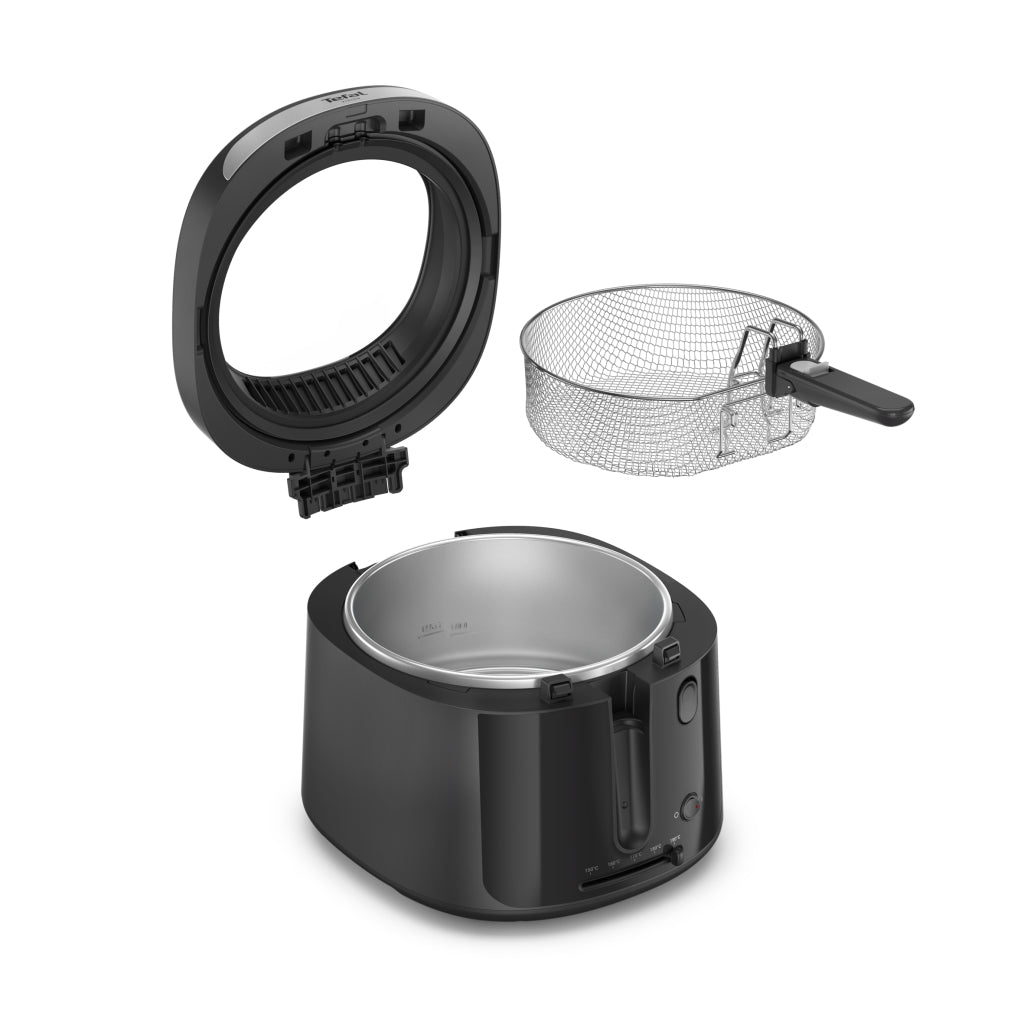 Tefal Ff2528 Friteuse 2.1L 1900W Zwart