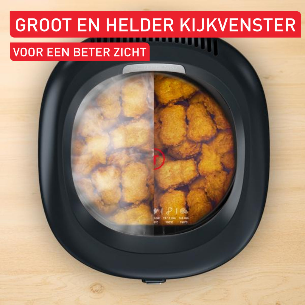 Tefal Ff2528 Friteuse 2.1L 1900W Zwart