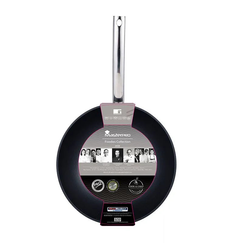 Masterpro Wokpan - Inductie - 28 X 7.2 Cm - Foodies Collection