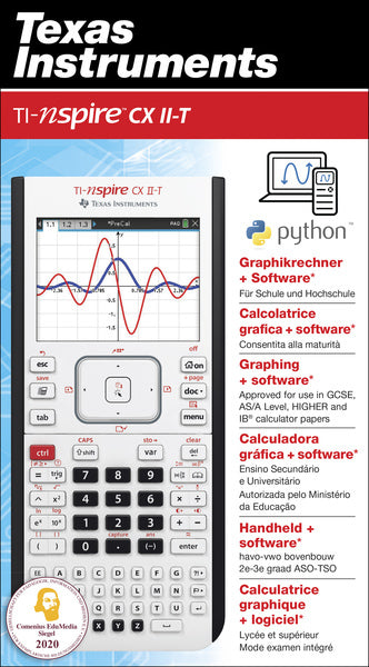 Texas Instruments Ti-Nscx2-T-Fc Grafische Calculator Nspire Cx2