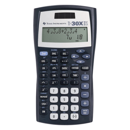Texas Instruments Ti-30Xiis-Fc Rekenmachine Zwart