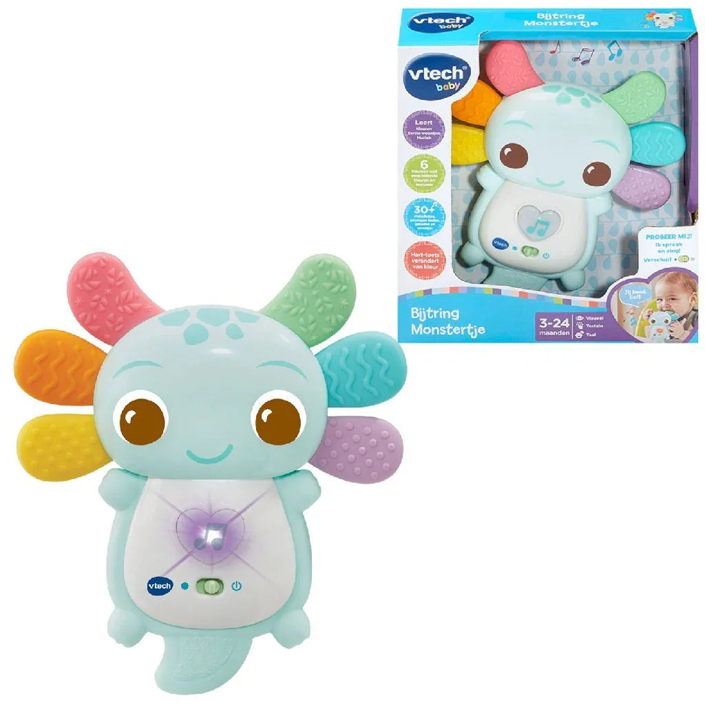 Vtech Baby Bijtring Monstertje + Licht En Geluid