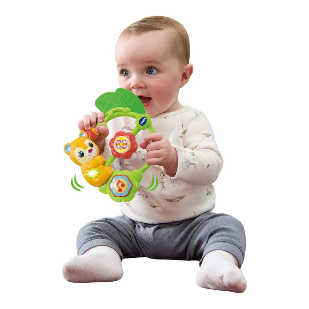 Vtech Baby Vrolijke Beer Rammelaar + Licht En Geluid