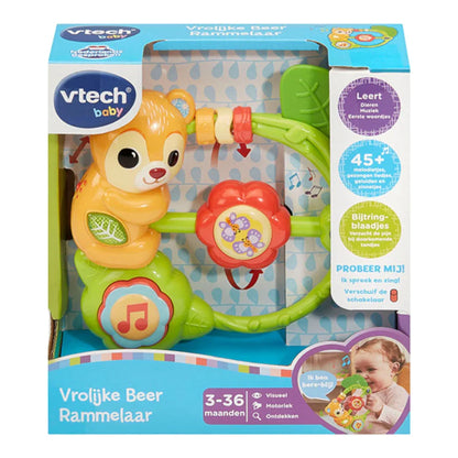 Vtech Baby Vrolijke Beer Rammelaar + Licht En Geluid
