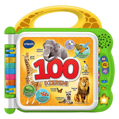 Vtech Baby Mijn Eerste 100 Woordjes Dieren + Licht En Geluid