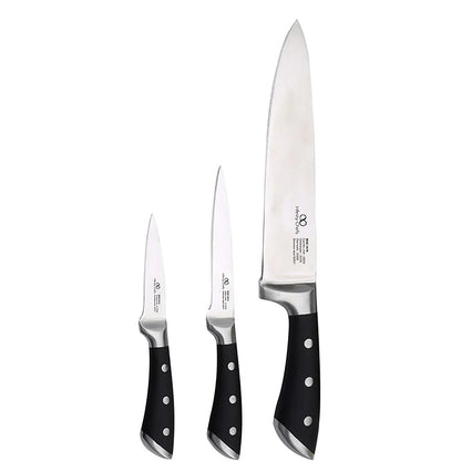 Bergner Infinity Chefs Vita Messenset - Roestvrijstaal