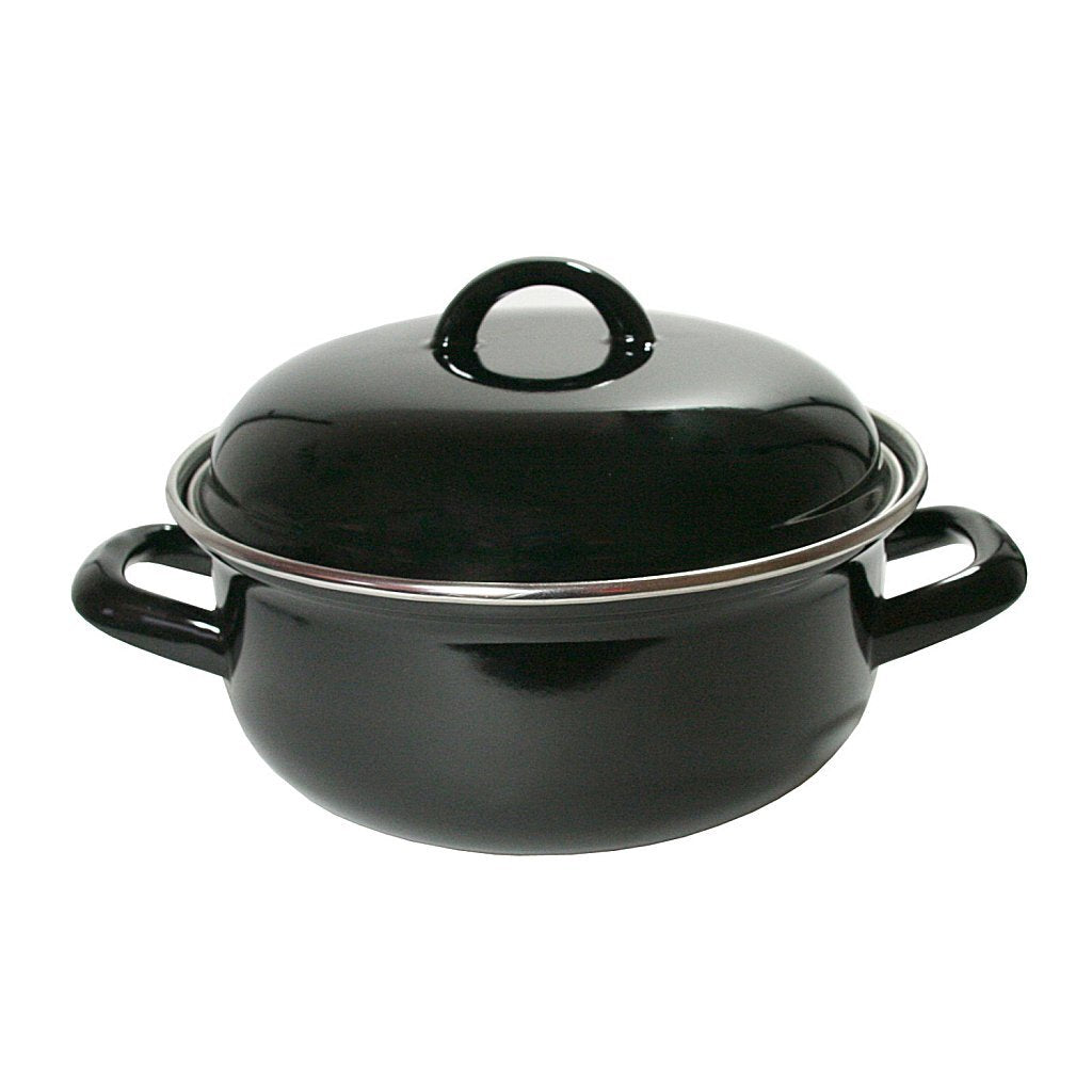 Imperial Kitchen Braadpan 28 Cm Zwart/Emaille