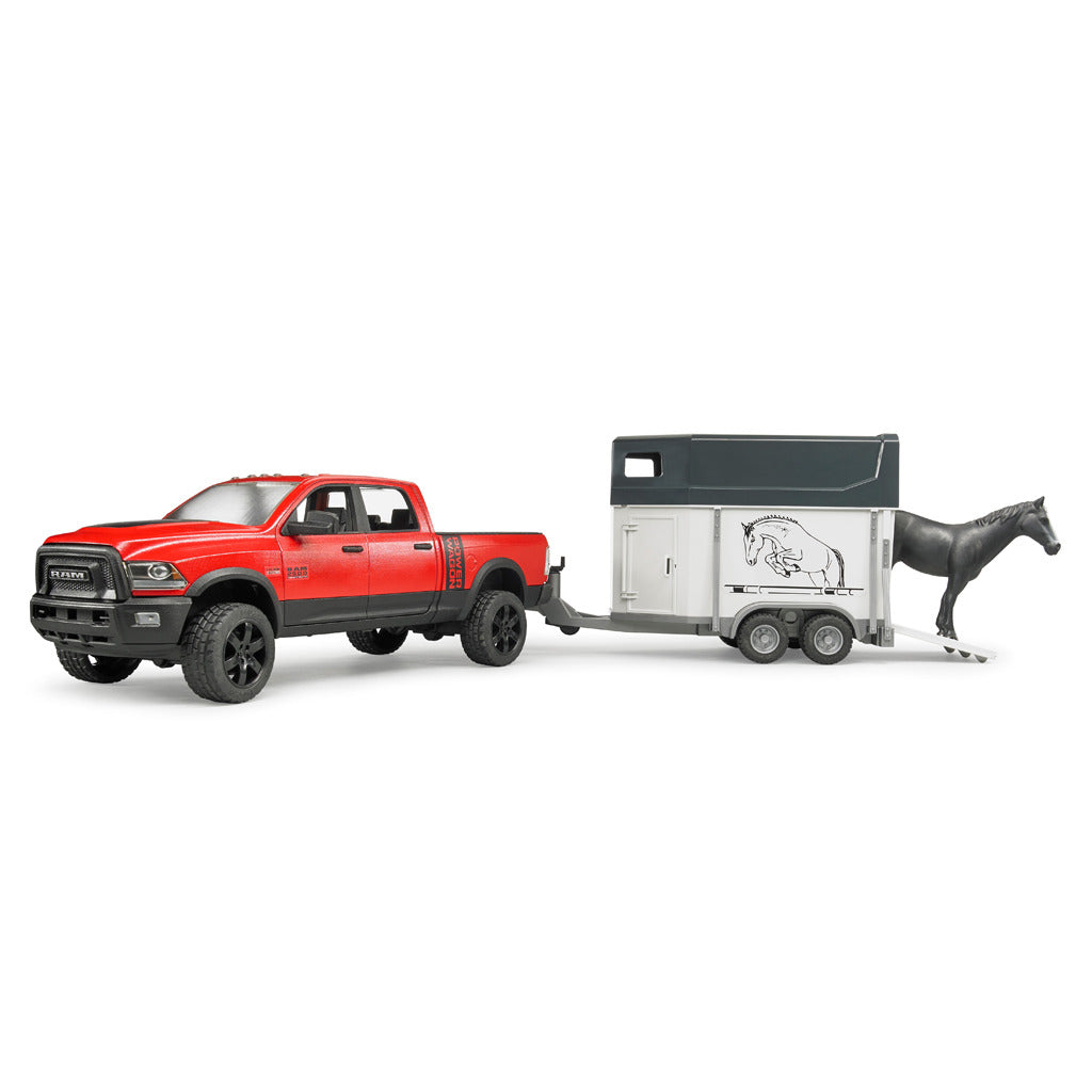 Bruder 2501 Dodge Ram Auto Met Paardentrailer