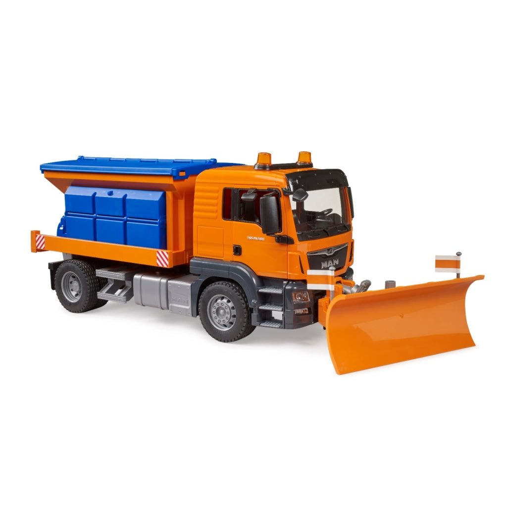 Bruder 03785 Man Tgs Sneeuwschuiver + Licht En Geluid