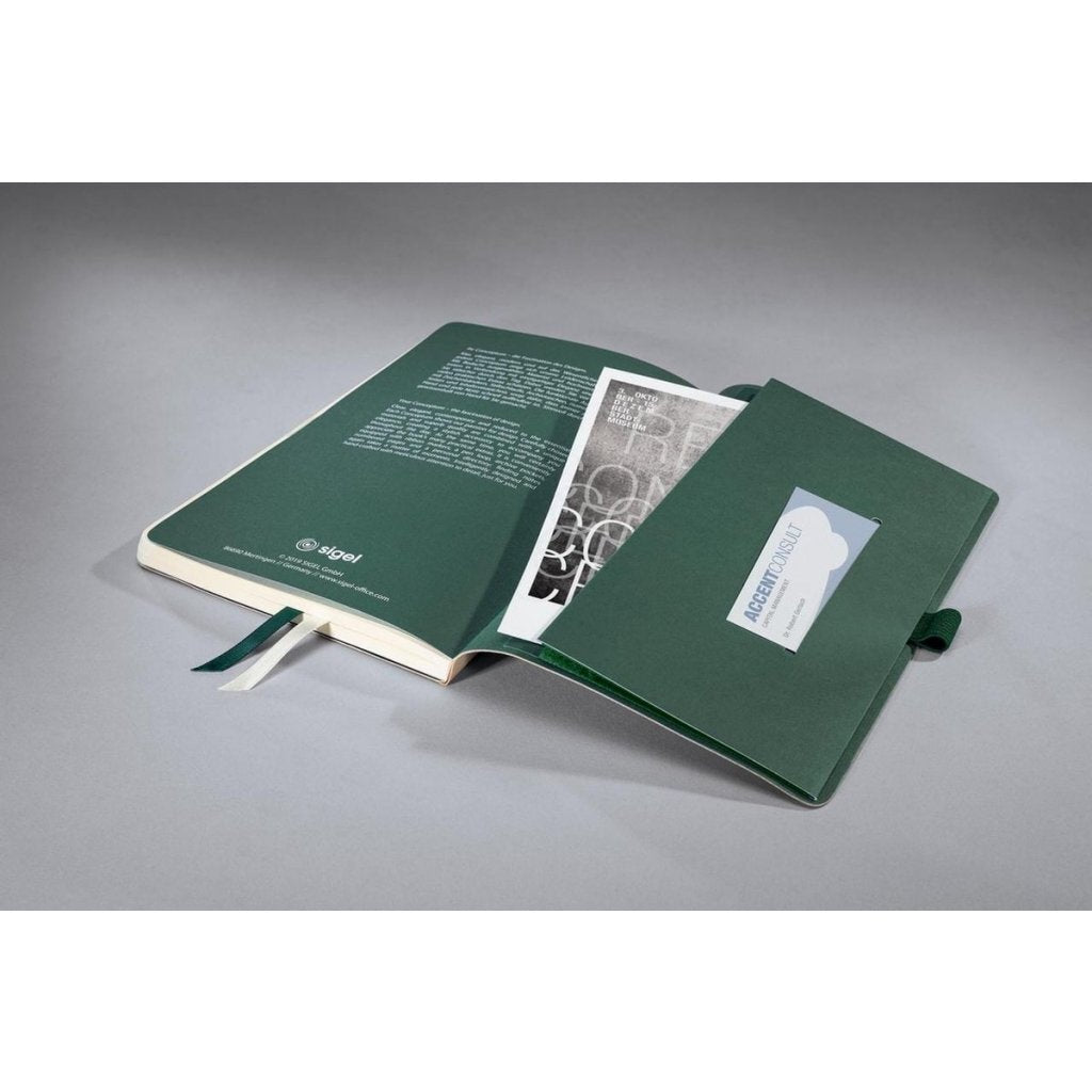 Sigel Si-Sy557 Notitieboek Conceptum Houtmotief A5 Lijn 194 Pagina'S Bruin