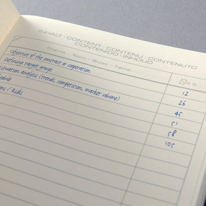 Sigel Si-Co697 Notitieboek Conceptum A5 Punt-Gelijnd Grijs/Wit