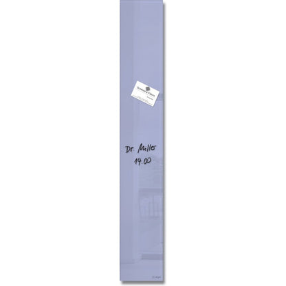 Sigel Si-Gl109 Glasmagneetbord Artverum 12X78 Cm Lavendel