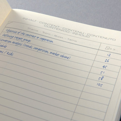 Sigel Si-Co331 Notitieboek Conceptum A4 194 Pagina'S Lijn Softcover Beige