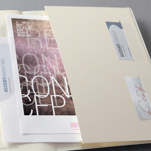 Sigel Si-Co108 Notitieboek Conceptum A4 Hardcover, Genummerde Pagina's,