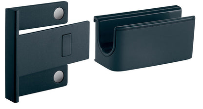 Sigel Si-Gl800 Pennenhouder Voor Glasborden Van 3 Tot 5Mm Antraciet 75X37X35Mm Bevestig