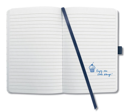 Sigel Si-Jn205 Notitieboek Jolie Impress A5 Hardcover Gelinieerd 'Midnight Blue'