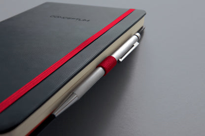 Sigel Si-Co661 Notitieboek Conceptum Red Edition Hardcover A4 Zwart Lijn