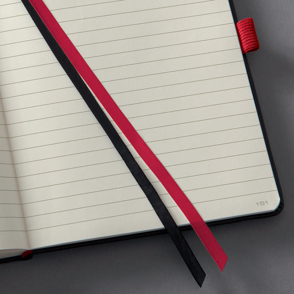 Sigel Si-Co661 Notitieboek Conceptum Red Edition Hardcover A4 Zwart Lijn
