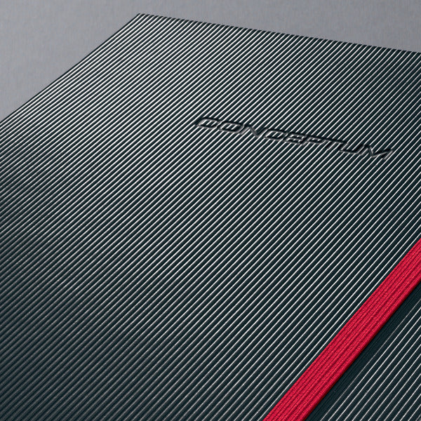 Sigel Si-Co661 Notitieboek Conceptum Red Edition Hardcover A4 Zwart Lijn