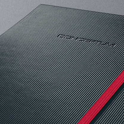 Sigel Si-Co660 Notitieboek Conceptum Red Edition Hardcover A4 Zwart Geruit