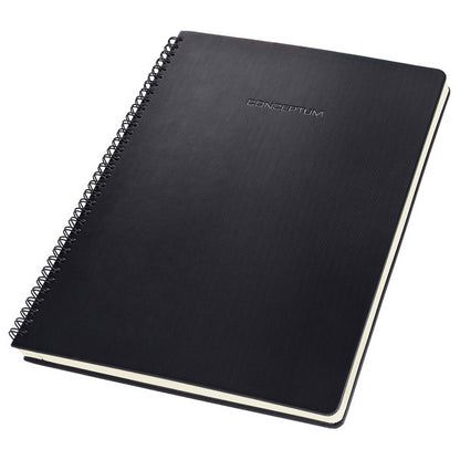 Sigel Si-Co821 Notitieblok Conceptum Hardcover A4 Zwart Gelinieerd