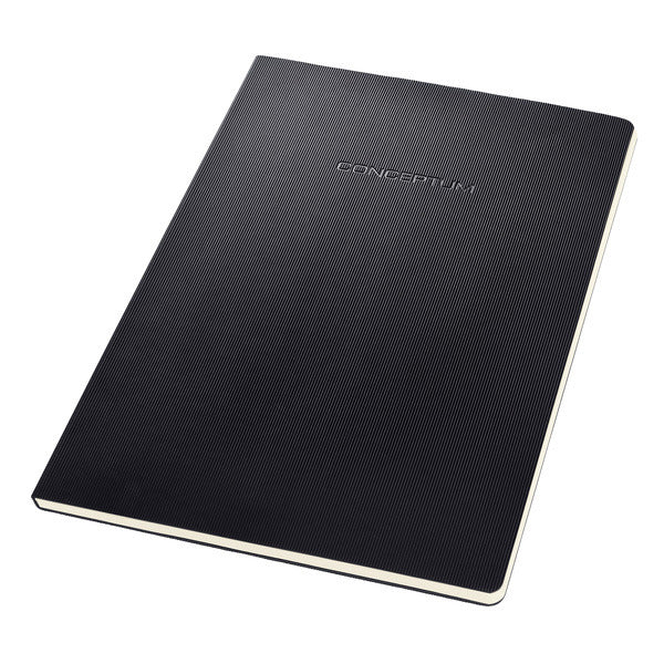 Sigel Si-Co801 Schrijfblok Conceptum Softcover A4 Zwart Gelinieerd