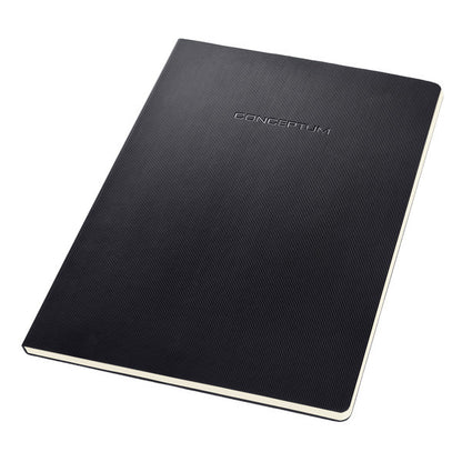 Sigel Si-Co801 Schrijfblok Conceptum Softcover A4 Zwart Gelinieerd