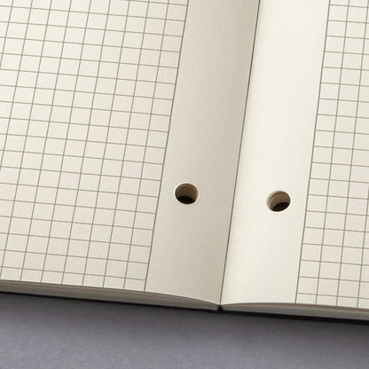 Sigel Si-Co800 Schrijfblok Conceptum Softcover A4 Zwart Geruit