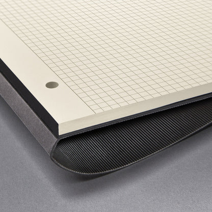 Sigel Si-Co800 Schrijfblok Conceptum Softcover A4 Zwart Geruit