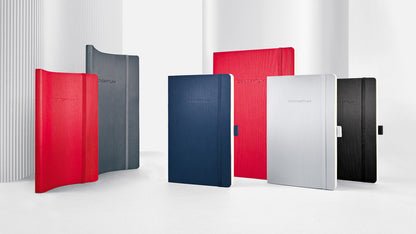 Sigel Si-Co326 Notitieboek Conceptum Pure Softcover A5 Blauw Geruit